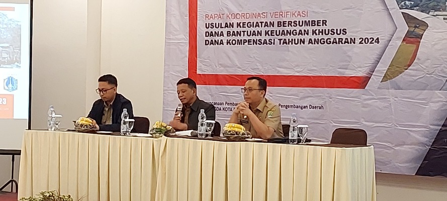 Rapat Desk Usulan Kegiatan Bersumber Dana Bantuan Keuang Provinsi DKI Jakarta Tahun 2024